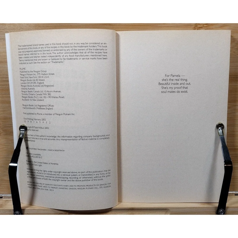 Top Secret Recipes Sodas, Smoothies, Spirits & Shakes by Todd Wilbur 2002 SIGNED